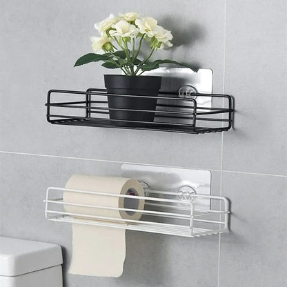 IRONOVA – Metal Wall Mounted Bathroom Shelf Organizer