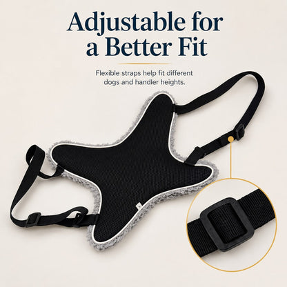 Ortekor Dog Lift Support Sling for Stairs & Walks - Adjustable Mobility Harness for Senior Dogs with Weak Legs