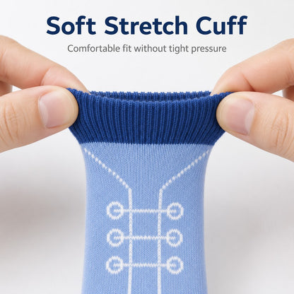 Ortekor French Bulldog Non-Slip Socks for Tile & Hardwood Floors - Helps Reduce Back-Leg Slipping, 4-Pack