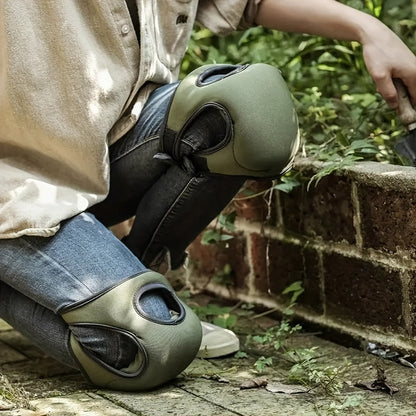 Ergonomic Knee Pads for Gardening & Home Projects – Cushioned Support with Adjustable Straps for Yard Work, Cleaning, Floor Tasks