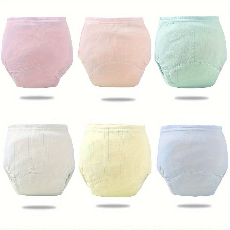 Reusable Cotton Potty Training Underwear for Toddlers – Washable Leak-Resistant Pants for Boys & Girls Learning Bathroom Independence