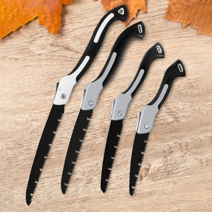 Outdoor Series | Folding Pruning Saw with Coarse Teeth | Lightweight Tool for Camping and Gardening