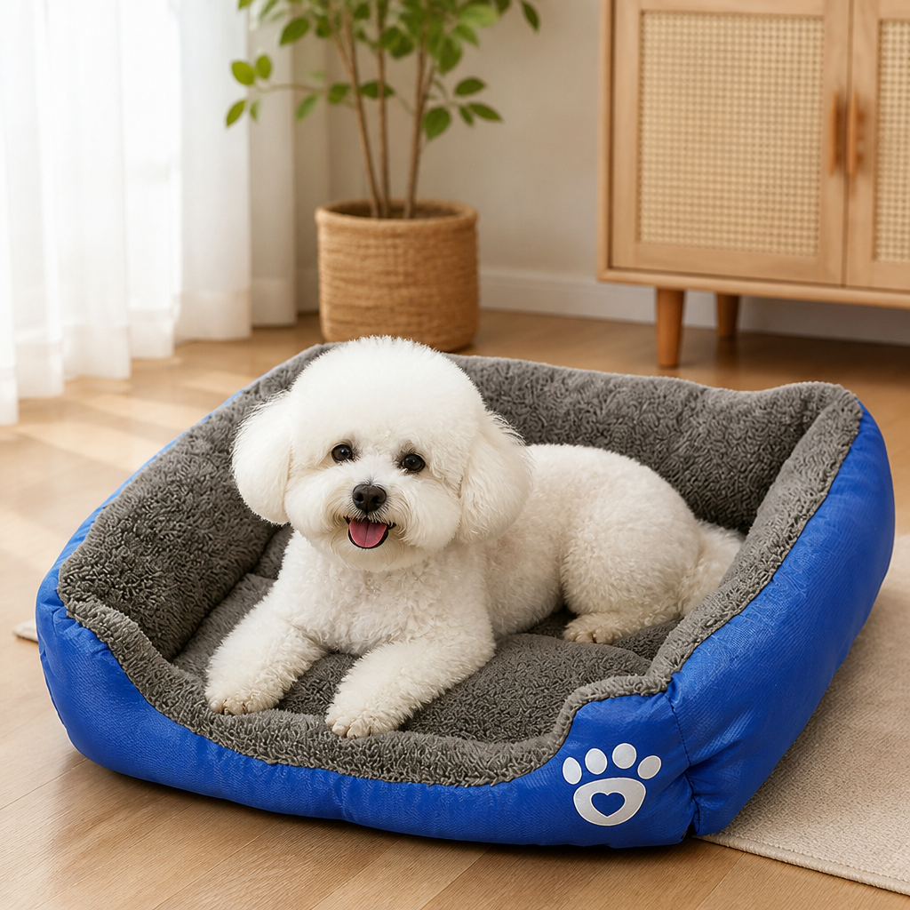 Ortekor Warm Plush & Washable Dog Bed