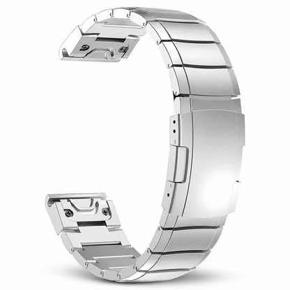 Premium Titanium Watch Band for Garmin Fenix 9 – Metal Link Bracelet with Tool-Free QuickFit Connection – 22mm & 26mm Options for 47mm /