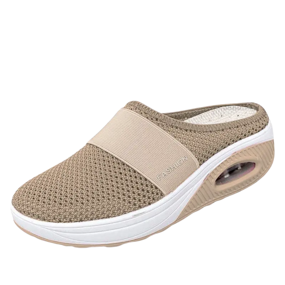 Cushioned Orthopedic Slip-On Shoes for Women | Diabetic-Friendly Walking Sneakers with Arch Support & Breathable Mesh | Therapeutic Footwear