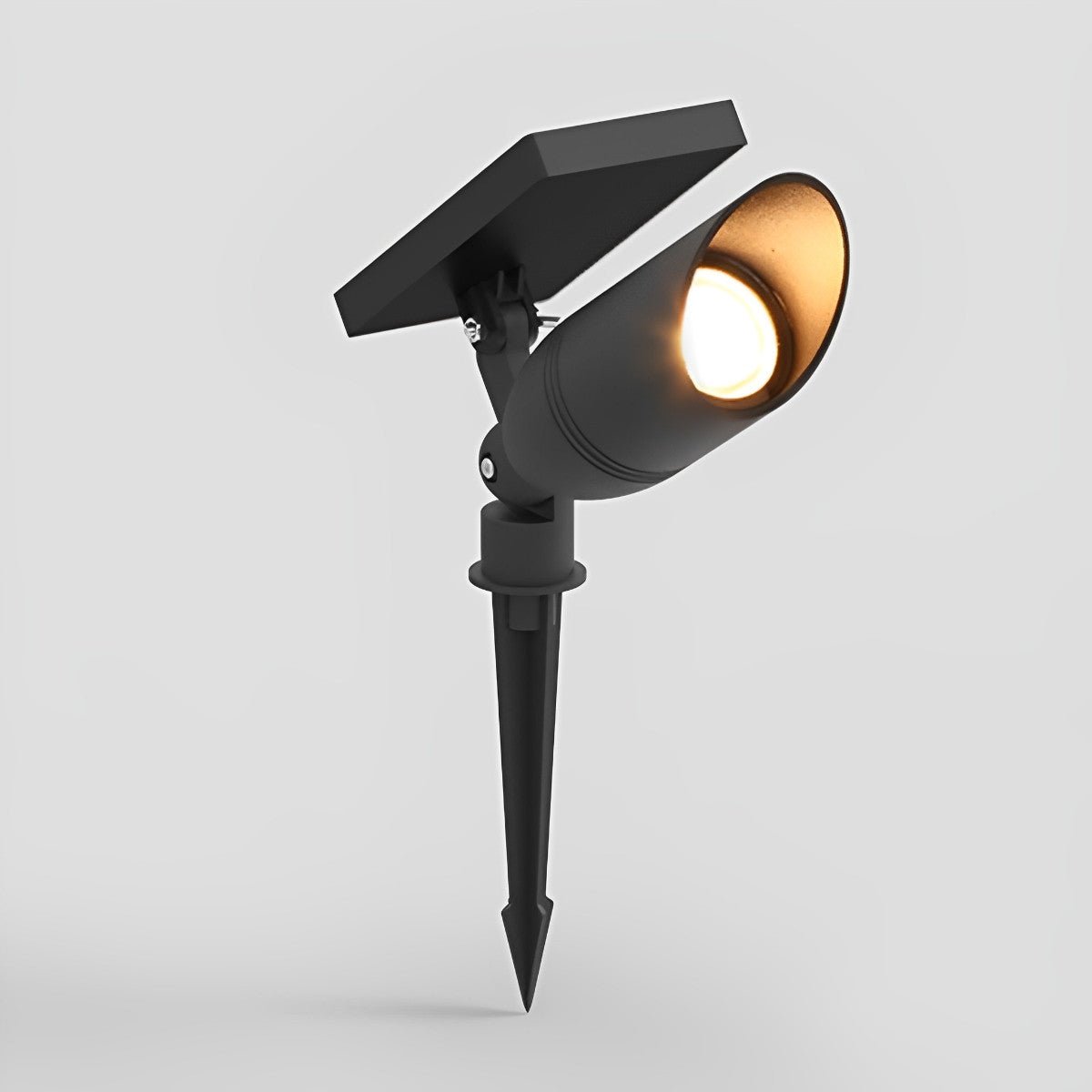 Adjustable LED Accent Light 2.4 Inch Stake Spot for Yard Tree Shrub Path Driveway Patio Weather-Resistant Aluminum Housing Warm White 3000K