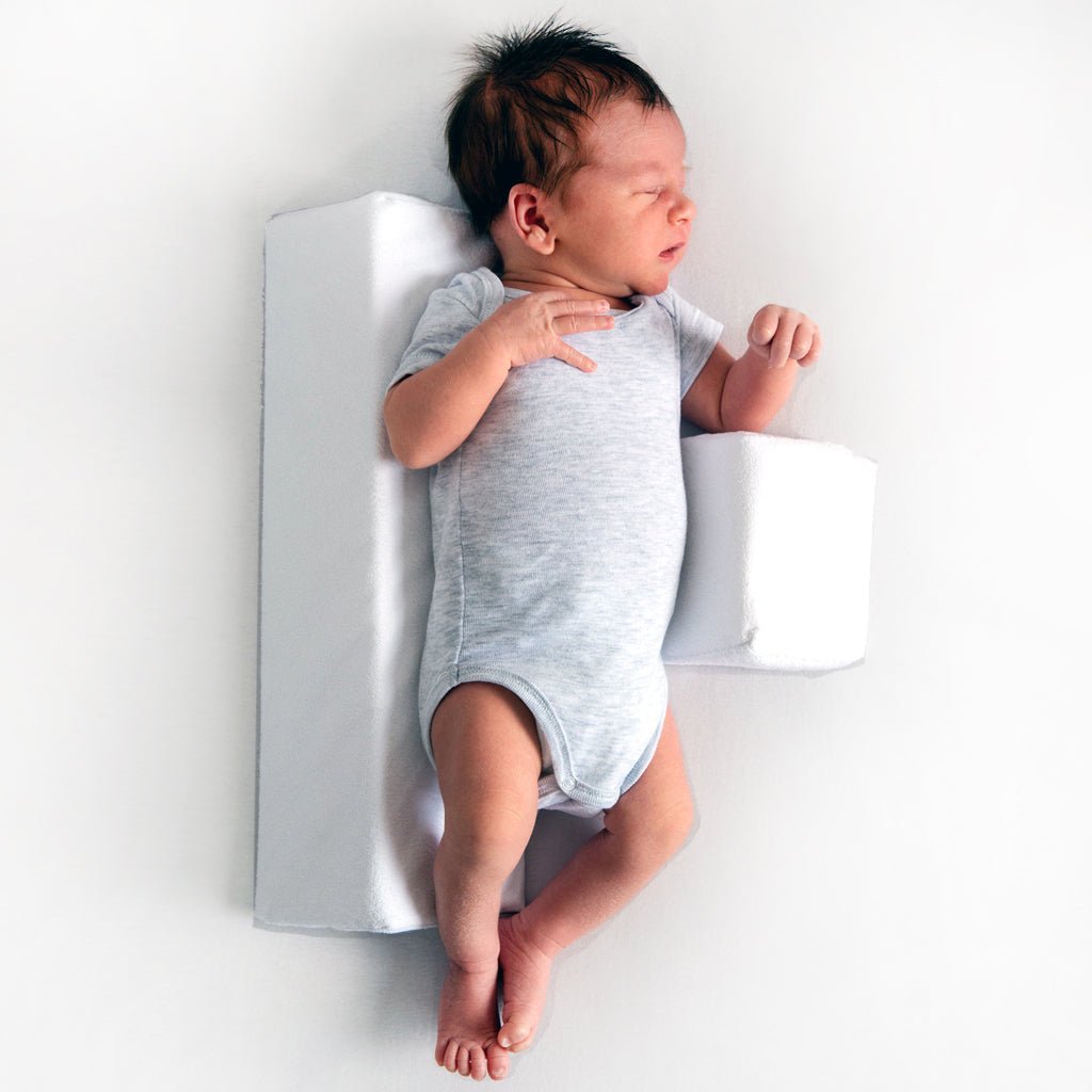Baby Sleep Positioner Wedge Pillow for Safe Side Sleeping Infants Newborn Cushion Support Nursery Crib Bassinet Accessory 0-12 Months
