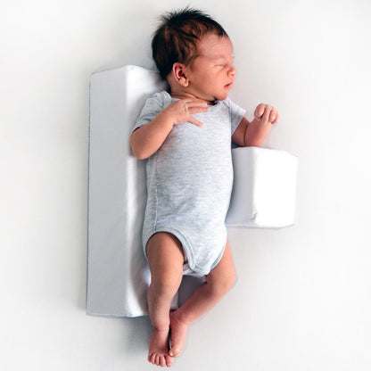Baby Sleep Positioner Wedge Pillow for Safe Side Sleeping Infants Newborn Cushion Support Nursery Crib Bassinet Accessory 0-12 Months