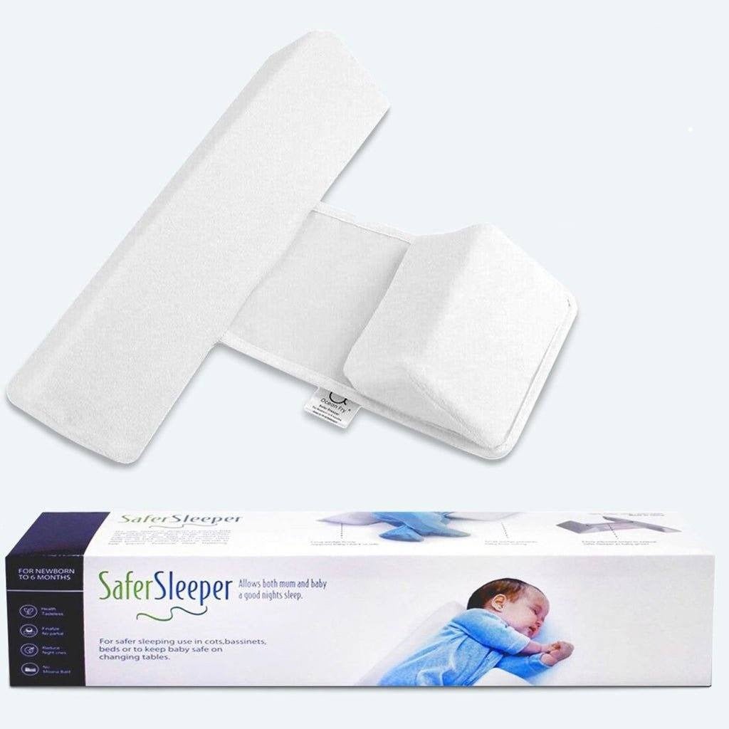 Baby Sleep Positioner Wedge Pillow for Safe Side Sleeping Infants Newborn Cushion Support Nursery Crib Bassinet Accessory 0-12 Months