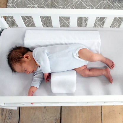 Baby Sleep Positioner Wedge Pillow for Safe Side Sleeping Infants Newborn Cushion Support Nursery Crib Bassinet Accessory 0-12 Months