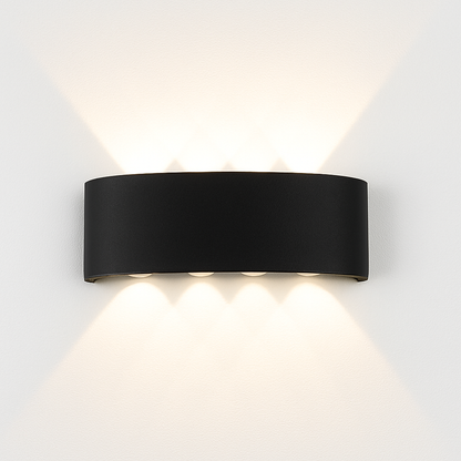 Star-Shaped LED Wall Sconce Light Modern Up Down Indoor Fixture Bedroom Hallway Kitchen