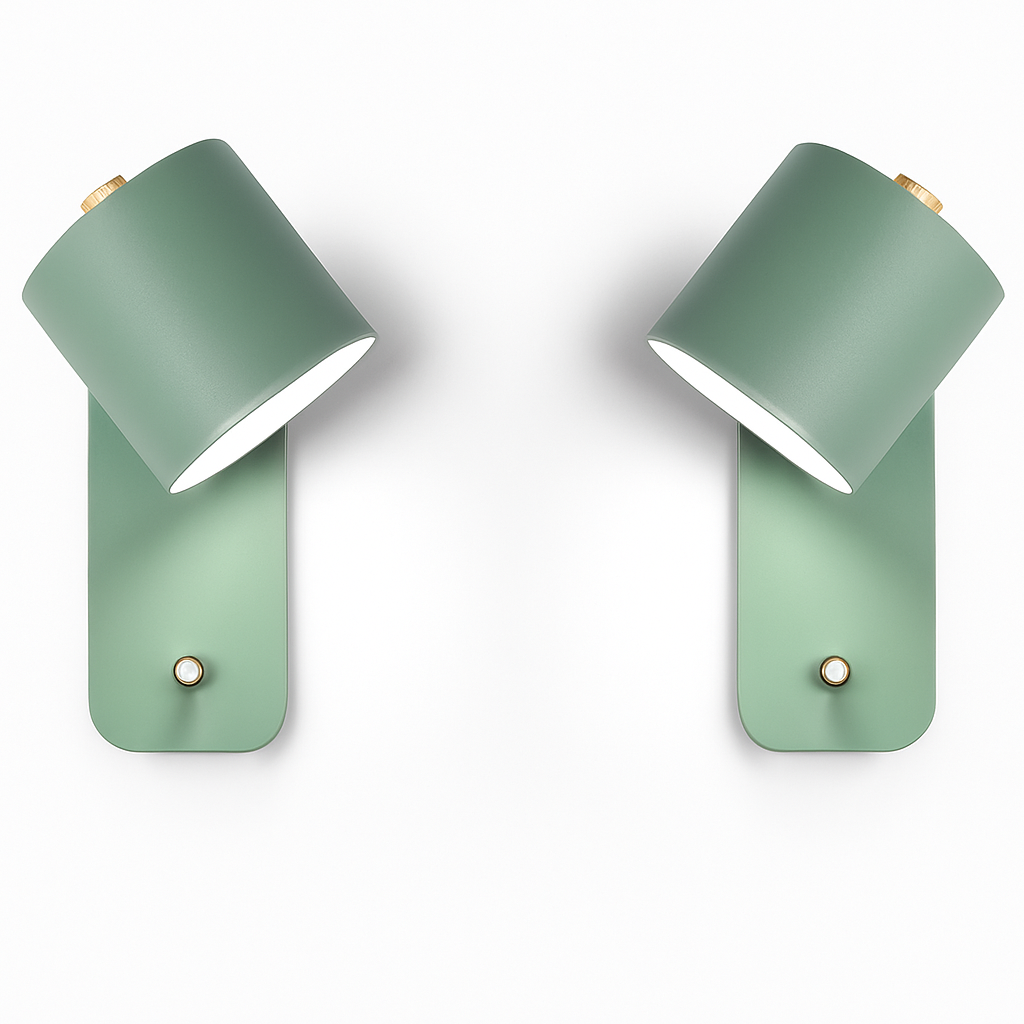 Metal Wall Sconce with Dual-Direction Glow E27 Socket Touch Control Perfect for Bedrooms Hallways and Reading Nooks Modern Minimalist Up-Dow