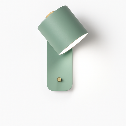 Metal Wall Sconce with Dual-Direction Glow E27 Socket Touch Control Perfect for Bedrooms Hallways and Reading Nooks Modern Minimalist Up-Dow