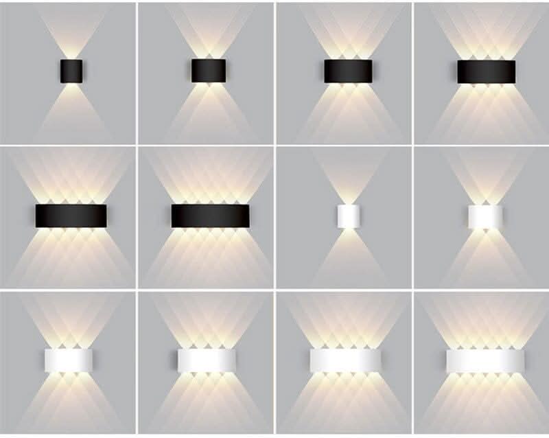 LED Exterior Sconce Weatherproof Aluminum 10 Inch for Porch Patio Entryway Wall Mount Energy Saving Fixture for Home Security Accent Lightin