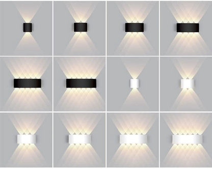 LED Exterior Sconce Weatherproof Aluminum 10 Inch for Porch Patio Entryway Wall Mount Energy Saving Fixture for Home Security Accent Lightin