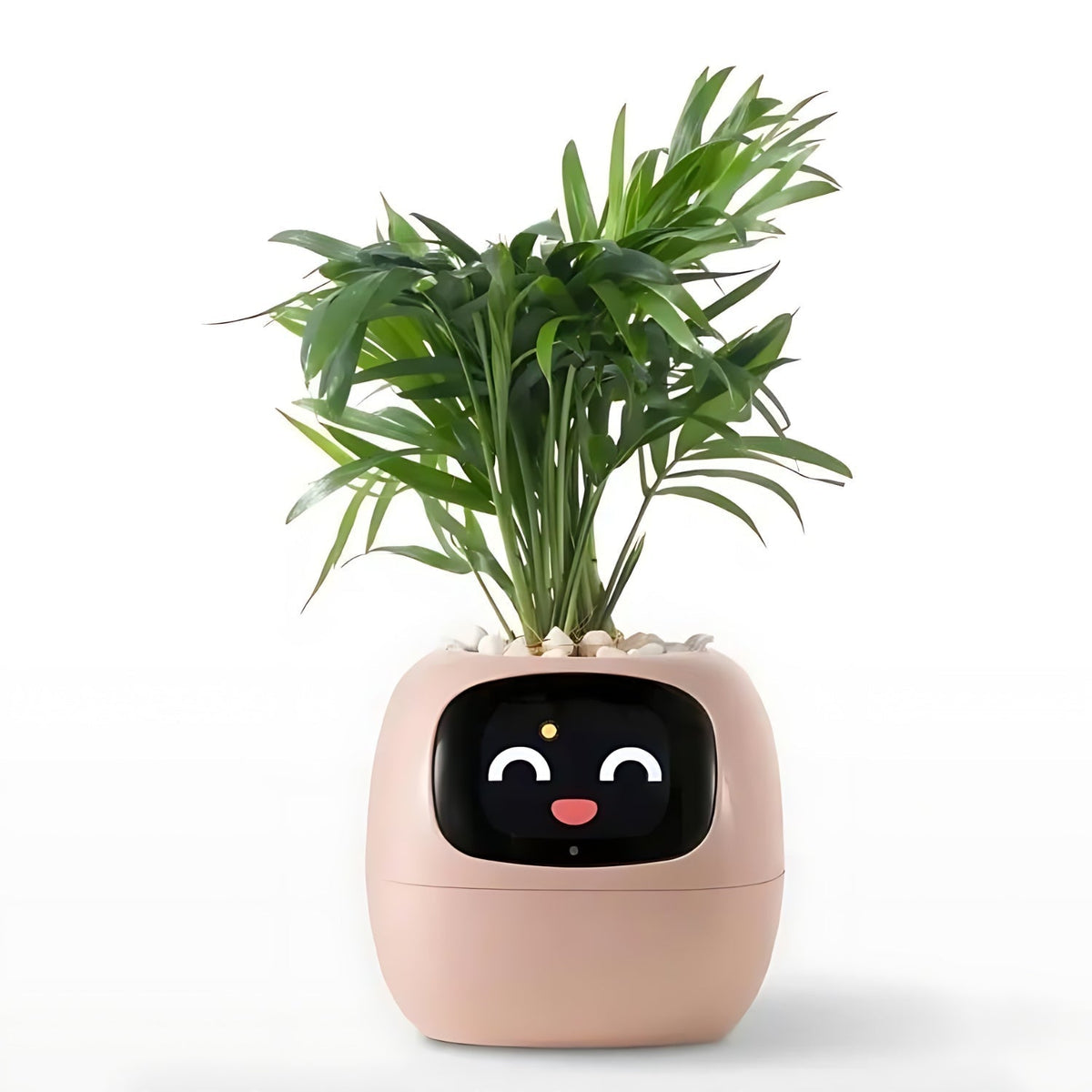 Self-Watering Smart Planter Pot with App Control & Emoji Display for Indoor Plants | Automatic Plant Care System with Water Level Alerts &