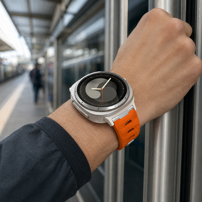 Flexible Silicone Sport Watch Band for Samsung Galaxy Watches – Vented Athletic Design with 13 Colors for 40mm 44mm 46mm 47mm