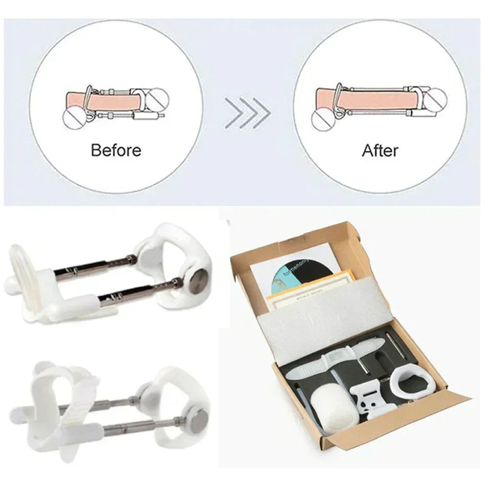 Adjustable Traction Support Device for At-Home Comfort & Natural Enhancement | Discreet Body-Safe System