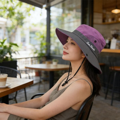SHADETREK – Wide Brim Outdoor Hat Breathable Mesh Design