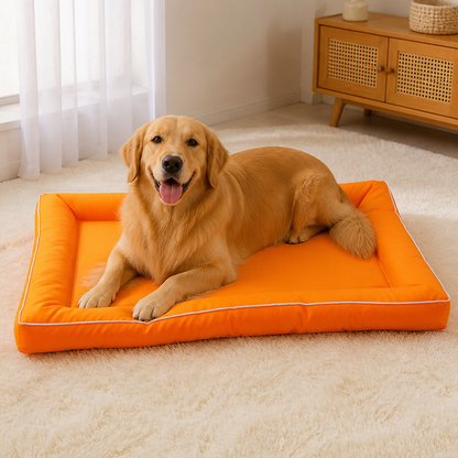 Ortekor All-Season Polyester & Non-Slip Dog Bed