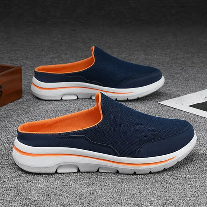 Men's Orthopedic Barefoot Shoes Wide Toe Box Lightweight Slip-Resistant Walking Sneakers for Neuropathy Arthritis Joint Pain Relief