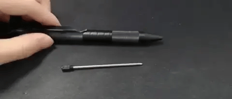 Tactical Pen Aluminum Alloy Tungsten Tip & Whistle