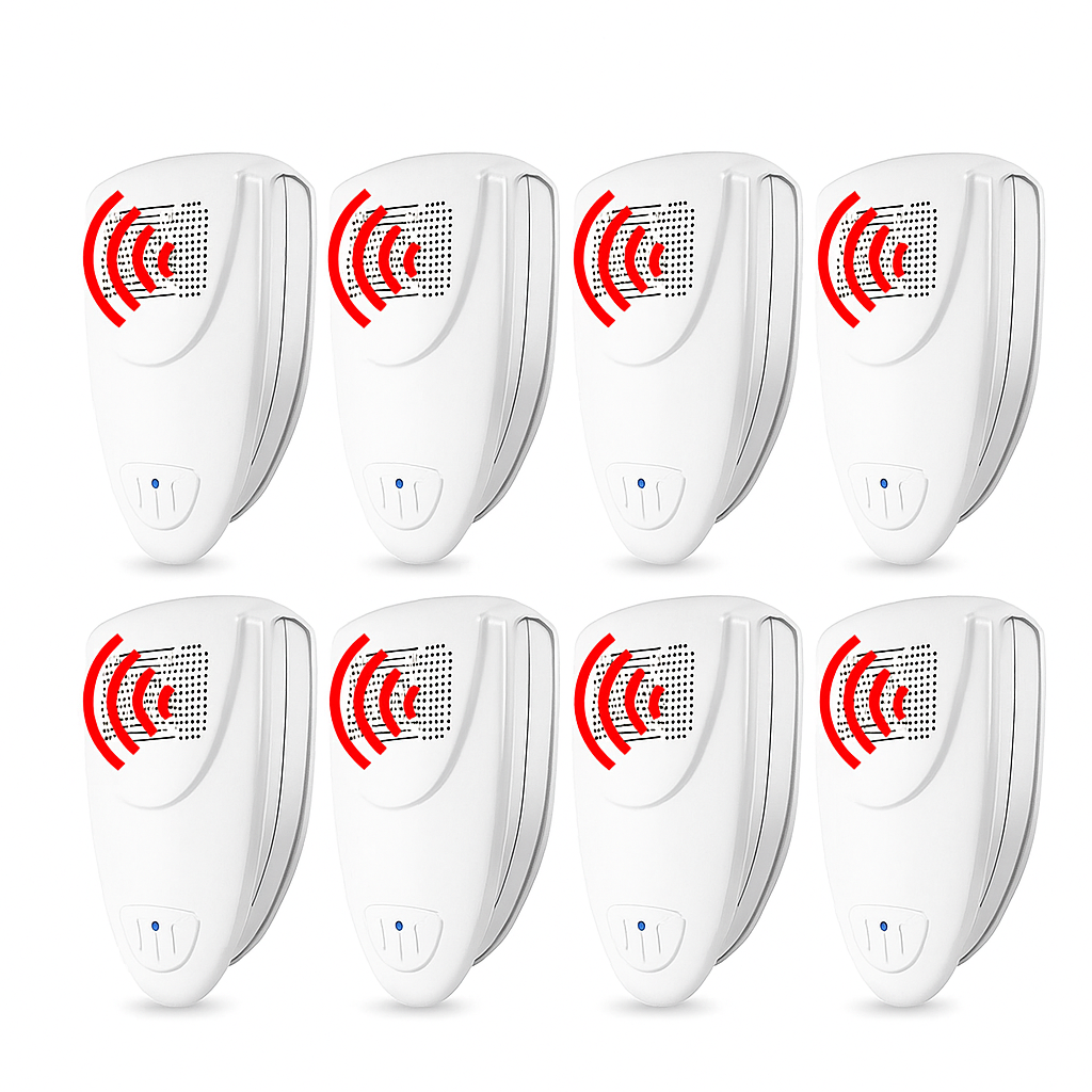 Electronic Pest Control Device for Bedrooms Plug-In Mosquito and Insect Deterrent Silent Operation Chemical-Free Solution for Homes and Apar