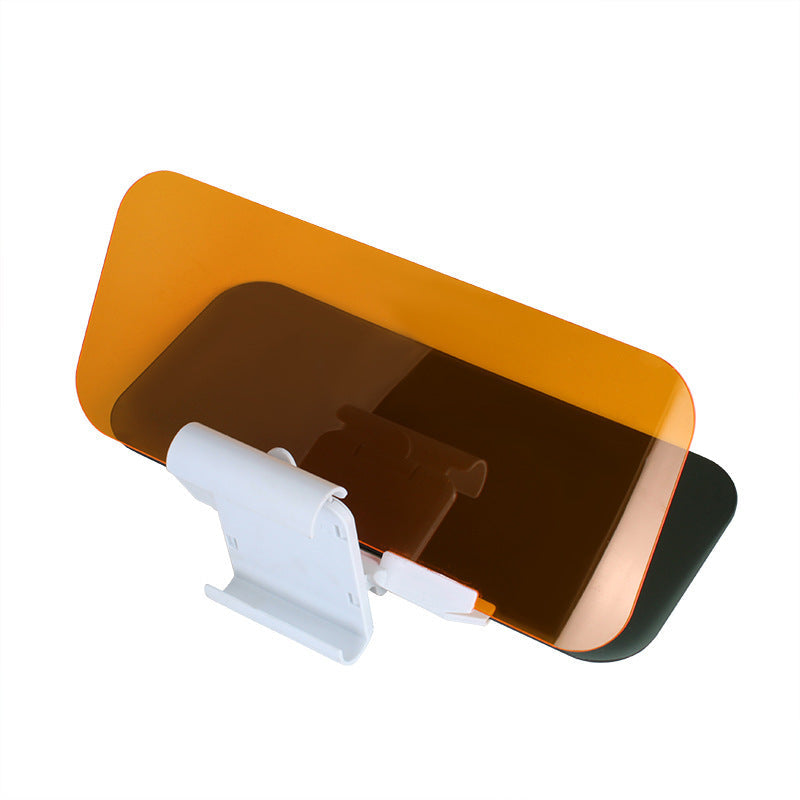 Clip-On Glare Shield for Car Windshield Sun Visor – Day & Night Vision Extender for Driving Safety