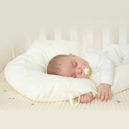 Baby Sleep Pillow Hypoallergenic Infant Neck Support Cushion 0-2 Years Ergonomic Head Positioner for Newborns