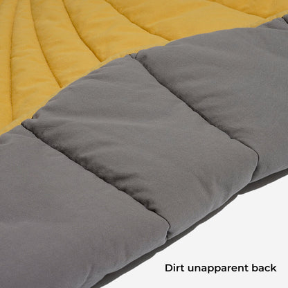 Botanical Leaf-Shaped Pet Throw Blanket - Soft Cotton-Polyester Cover for Dogs & Cats - Machine Washable Couch Protector & Floor Mat for