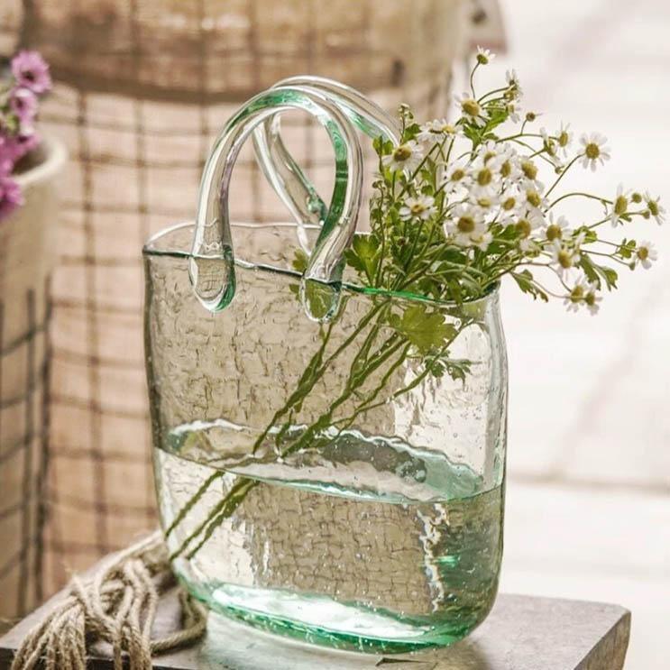 Bag Glass Vase