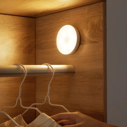 Smart Motion Sensor LED Light | USB Rechargeable & Magnetic Design for Easy Installation