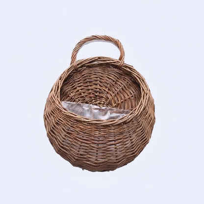 VINEHAVEN – Hanging Wicker Wall Planter Basket