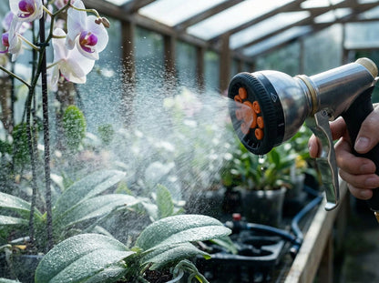 Ortekor NozzleJet | High Pressure Hose Nozzle with 9 Spray Patterns | Ergonomic Design for Effortless Watering