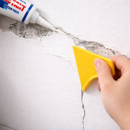 Squeeze-Tube Gap Filler for Drywall Cracks, Nail Holes & Outlet Gaps - Ready-Mixed Formula Dries Fast, Paintable Surface Repair Compound for