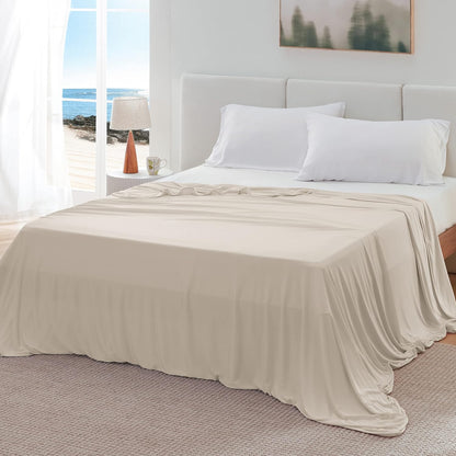 Cozy Comfort | Summer Cooling Blanket for Hot Sleepers with Bamboo Rayon | Lightweight Throw for Travel and Outdoor Use