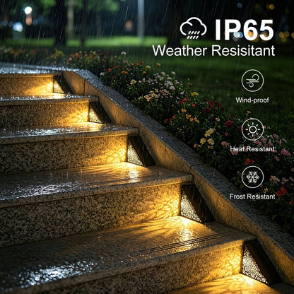 Stepora - Solar Metal Outdoor Step Lights