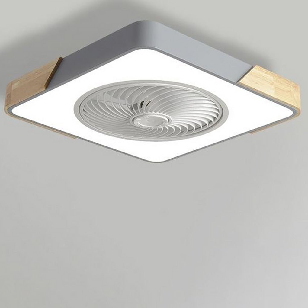 Modern Ceiling Fan with Lights | Bladeless Design & Remote Control for Stylish Comfort