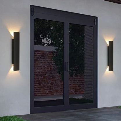 Outdoor LED Wall Sconce Aluminum Waterproof Fixture for Garden Patio Entryway Exterior House Lighting 6W 18W 24W