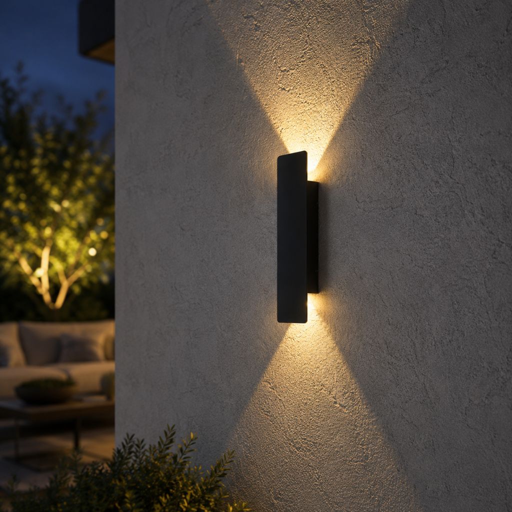 Outdoor LED Wall Sconce Aluminum Waterproof Fixture for Garden Patio Entryway Exterior House Lighting 6W 18W 24W