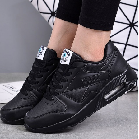 Women's Athletic Sneakers Lightweight Cushioned Walking Running Shoes with Air Cushion Support for Gym Fitness Workout