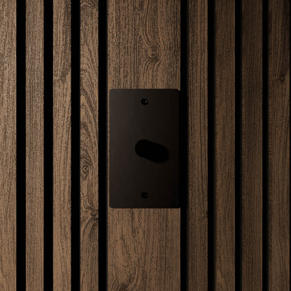 Rotary Light Dimmer Switch with Brass Knob for Stepless Brightness Adjustment in Living Room Bedroom Hallway Contemporary Wall-Mounted Panel