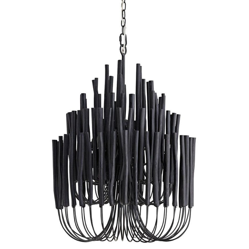 Layered Stick Pendant Light Fixture Metal Construction Adjustable Height Dining Room Entryway Foyer Modern Overhead Illumination Statement P