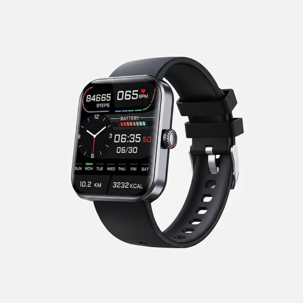 Smart Watch with Blood Pressure and Blood Sugar Reading, Fitness Tracker Smartwatch with Bluetooth Calling for Wellness