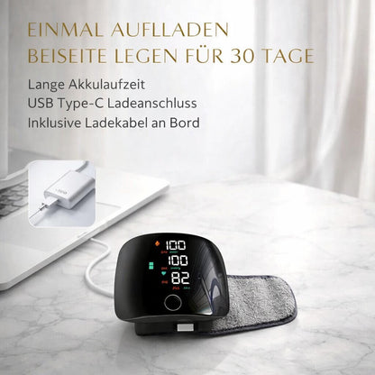 Wrist Blood Pressure Monitor | Rechargeable Digital Device