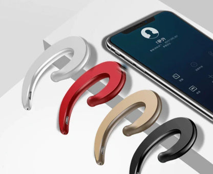 Bone Conduction Headphones with Open-Ear Hook Design for Running & Cycling