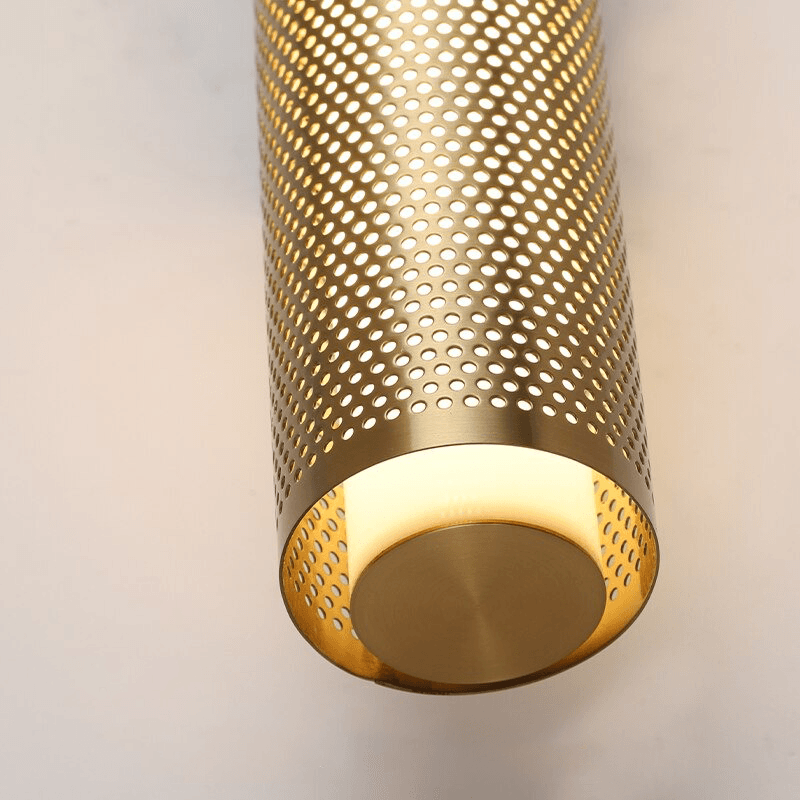 Hardwired Bathroom Vanity Light Fixture with Gold Finish, Modern Wall Mount Sconce for Bedroom, Living Room, Powder Room & Hallway