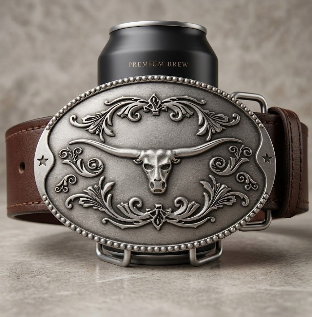 BrewBuckle™ - Beer Holding Belt Buckle