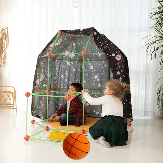 Creative Building Toy Kit for Kids with Easy Assembly & Tent Piece | Inspires Imagination and Adventure