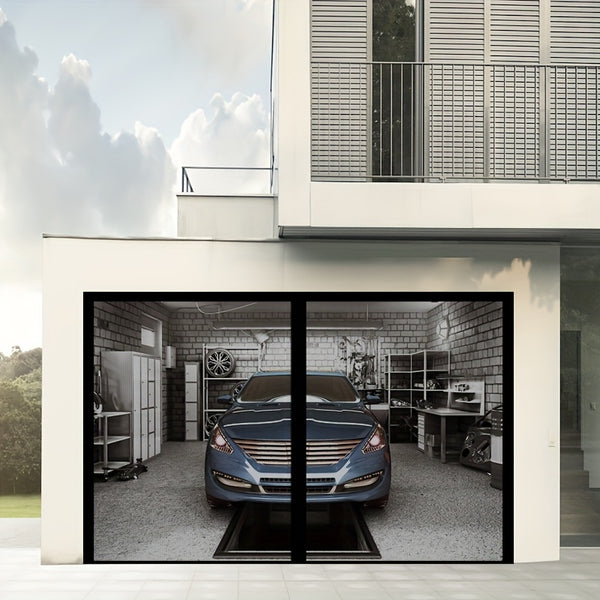 Ortekor Magnetic Screen Curtain | Mesh Magnetic Screen Door with Auto Closure | Pet-Friendly Design for Insect Protection
